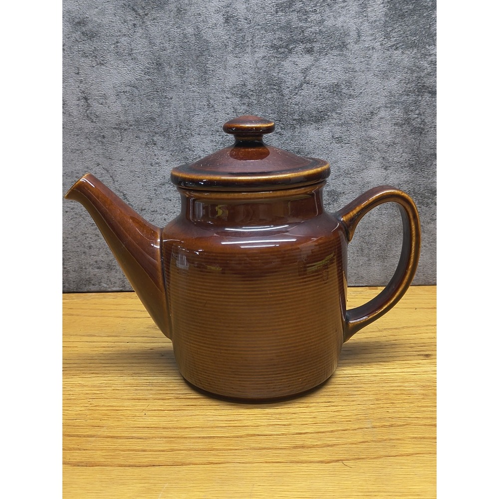 Vintage Egersunds Norway Coffee/Tea Server Brown 7" Height